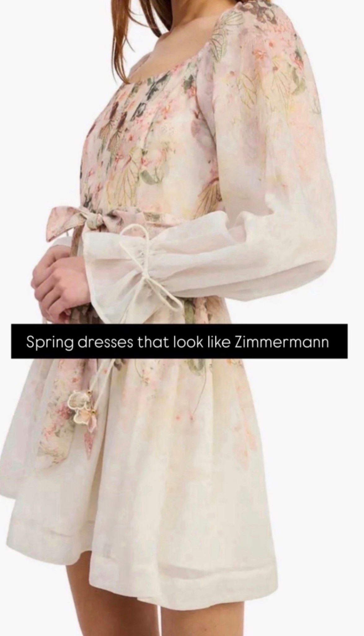 So cute - looks like Zimmermann!
RUNS SMALL across chest (wearing my usual XS but need small)


#LTKSeasonal