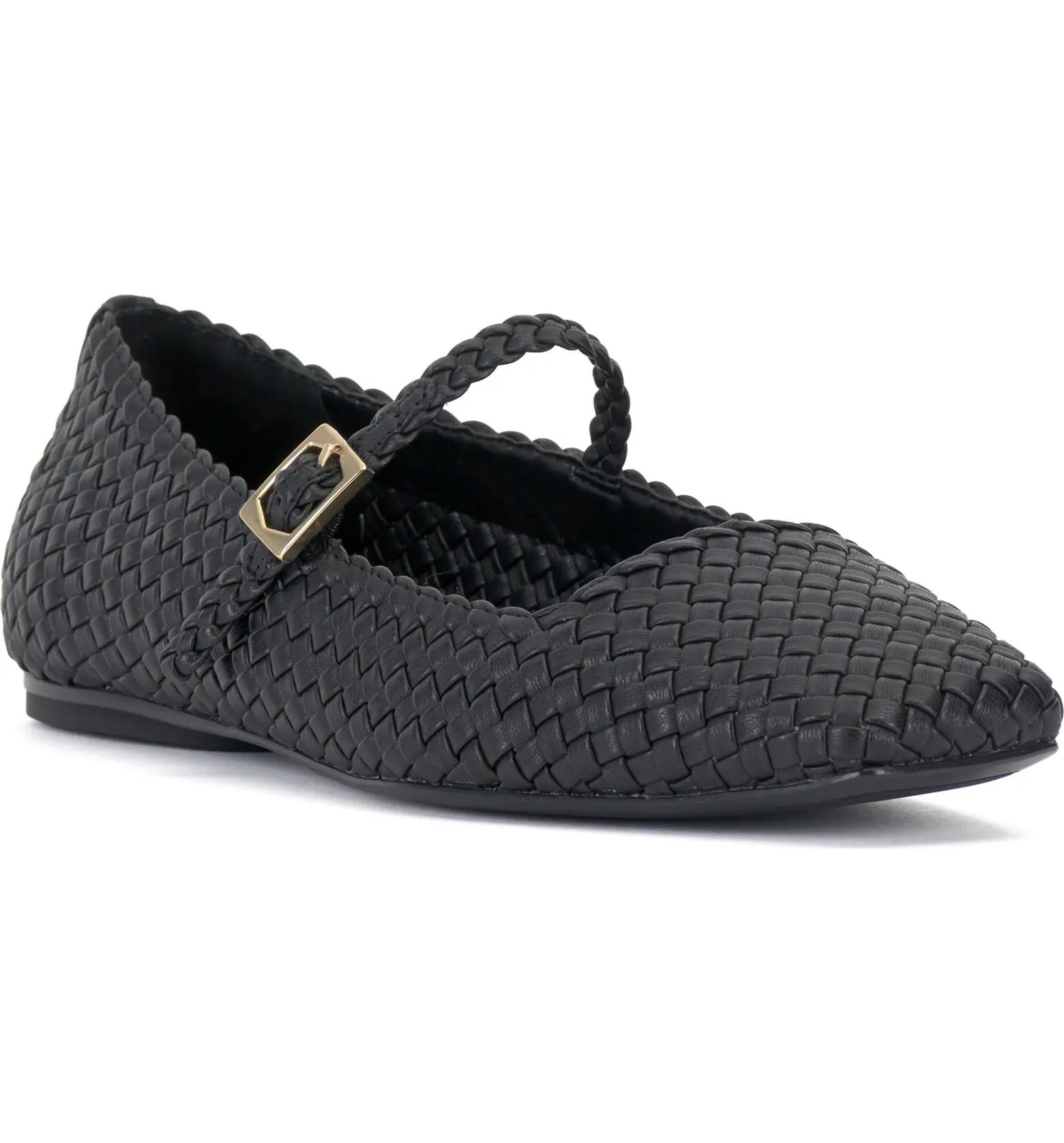 Vinley Mary Jane Square Toe Flat (Women) | Nordstrom