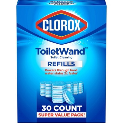 Clorox ToiletWand Refills Disposable Wand Heads - 30ct: Ammonia-Free, Multi-Surface Application | Target