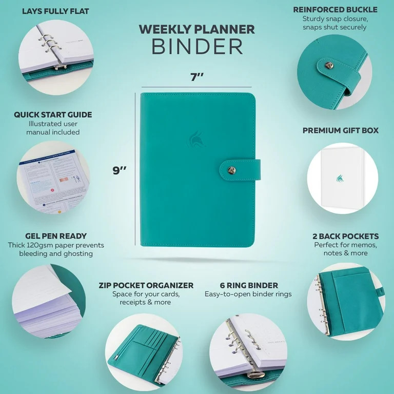 Clever Fox Weekly Planner Binder Planner | Walmart (US)