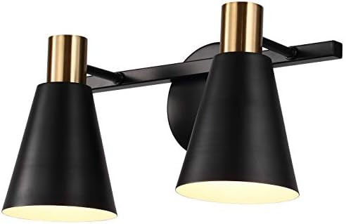 Hamilyeah 2 Light Bathroom Vanity Light Over Mirror, Rustic Wall Mount Lamp, Kitchen Light Fixtur... | Amazon (US)