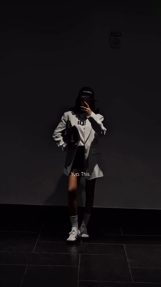 say less 🤍🖤

Blazer @dissh 
T-shirt @oakandfort 

-
NYC street style | Pinterest aesthetic | Pinterest inspired outfit | minimal chic, effortless outfits | Chic street style | dark aesthetic | neutral tones | city girl style | trendy layers | all-black outfits | cool girl aesthetic | model-off-duty | elevated basics | Scandinavian style | moody aesthetic | minimal style | pinteresty |spring summer |