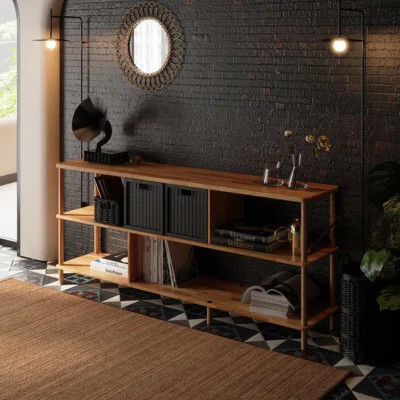 Solid Wood Short Bookcase | Wayfair North America