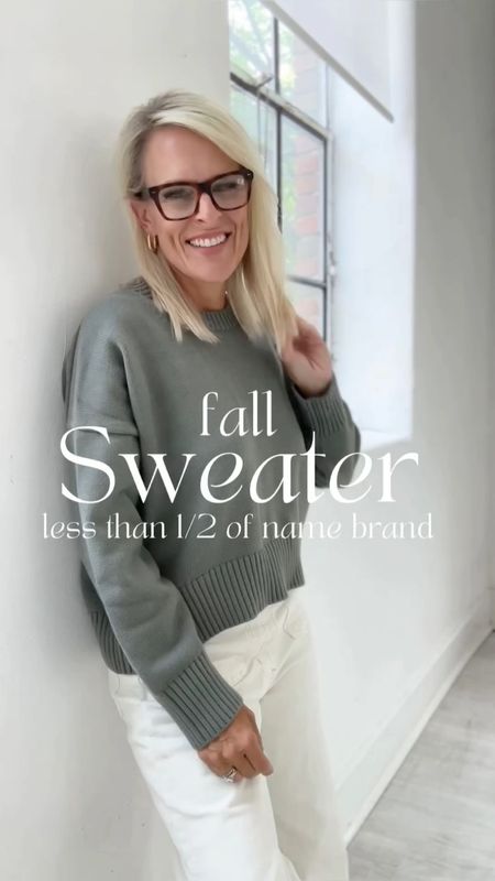 Fall sweater I LOVE that is less than HALF the price of other name brands sweaters and identical to them!! 
Wearing a small

And this color 🙌🏼, (comes in 9 colors total) I love that has a bit of a high/low waist 

It’s $39 and has almost 2k reviews. I’m obsessed.

#LTKstyletip #LTKFind #LTKSeasonal
