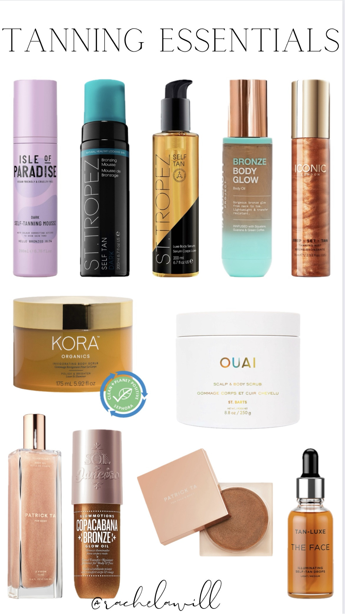 Getting Summer ready with Sephora ☀️ 

All the essentials you need when it comes to looking your BEST & GLOWY ✨

#tan #tanning #selftan #selftanner #bronze #skincare #glowingskincare #sun #suncare #beauty #sephora #sephoratan 

#LTKfitness #LTKbeauty #LTKtravel