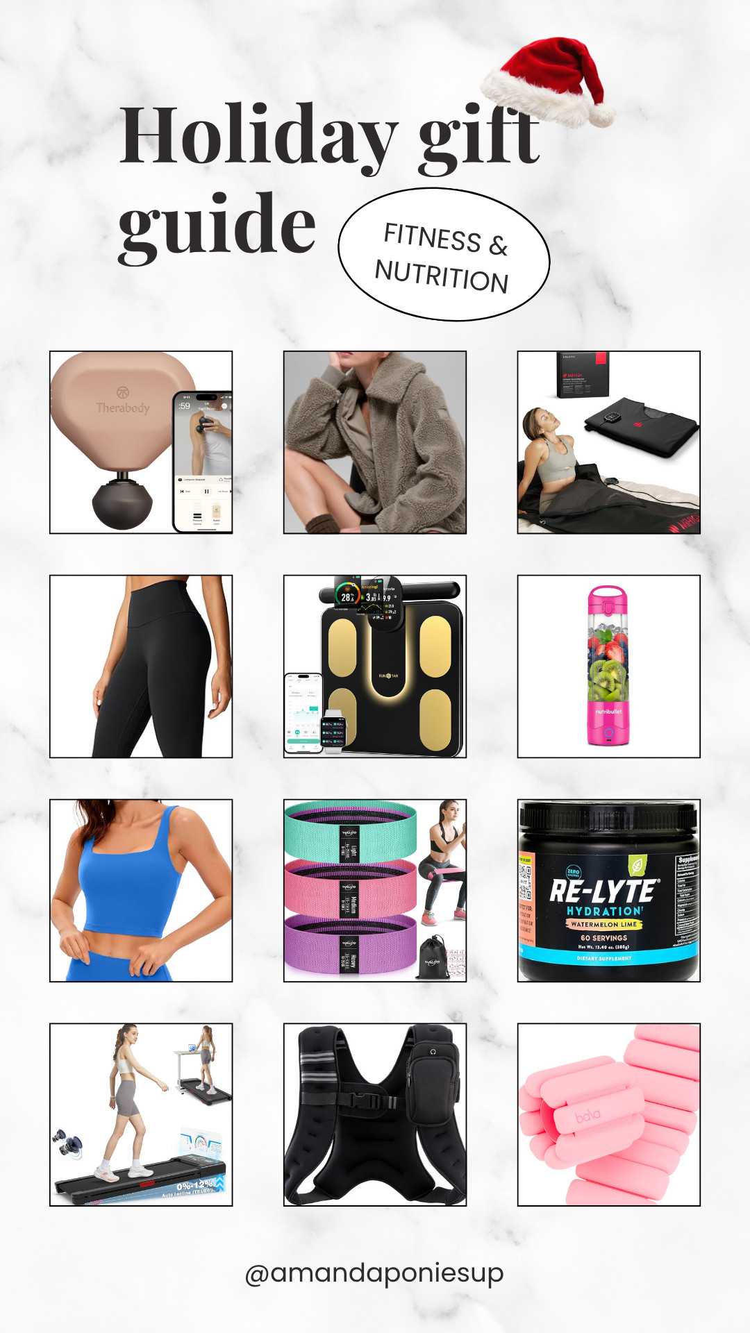 Holiday Gift Guide for the Fitness & Nutrition Enthusiast 💪🏼🎄🎁 
 #FitnessGifts #ShopLTK #HolidayDeals #GiftGuide

 

#LTKfitnessgoals #LTKHoliday #LTKGiftGuide