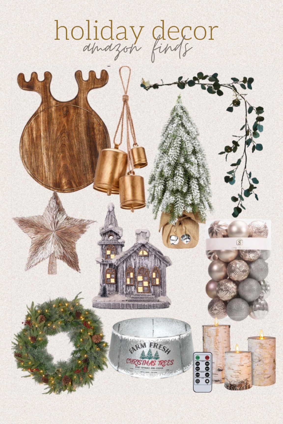 Holiday decor Christmas decorations amazon home amazon finds Christmas home decor

#LTKSeasonal #LTKHoliday #LTKunder50