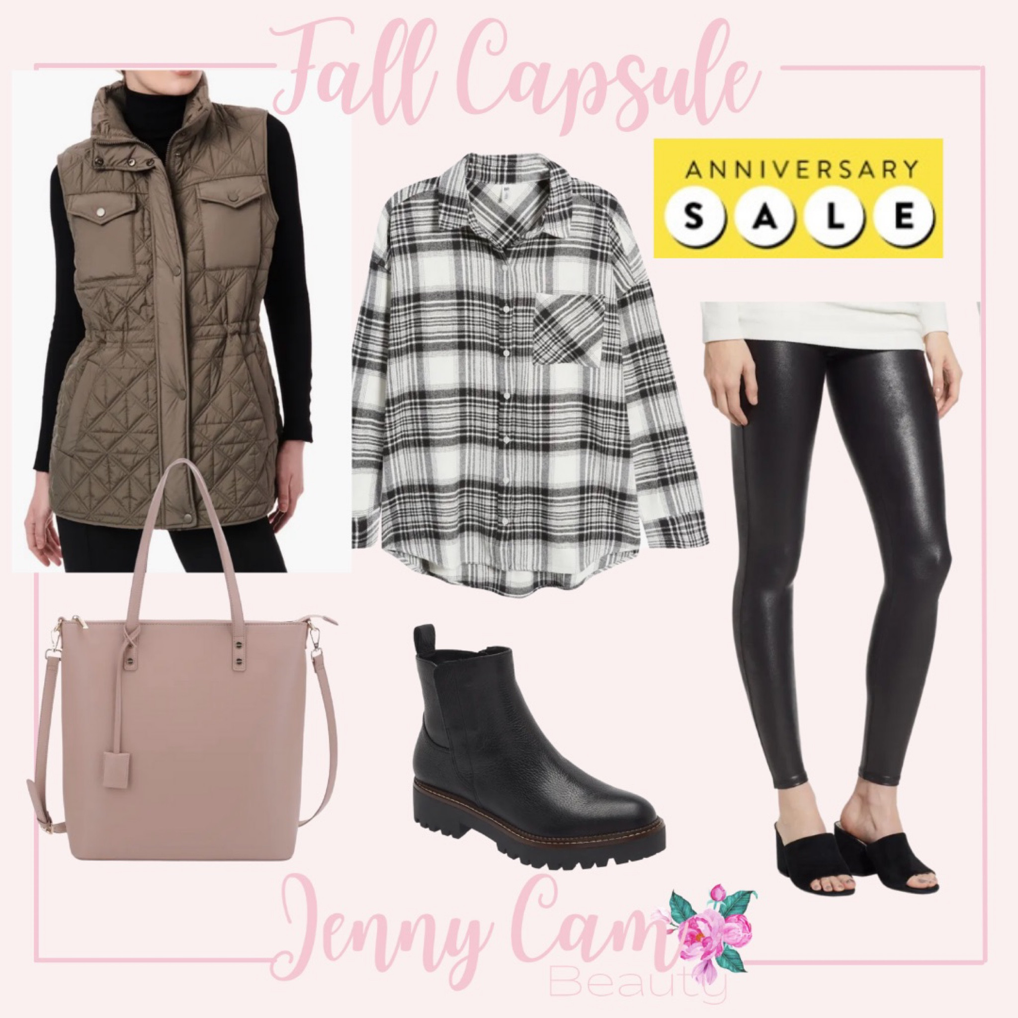 #nordstrom anniversary sale fall capsule wardrobe plaid top spanx faux leather leggings boots

#LTKxNSale #LTKsalealert #LTKstyletip