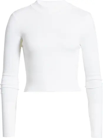 BP. Mock Neck Crop Knit Top | Nordstrom | Nordstrom