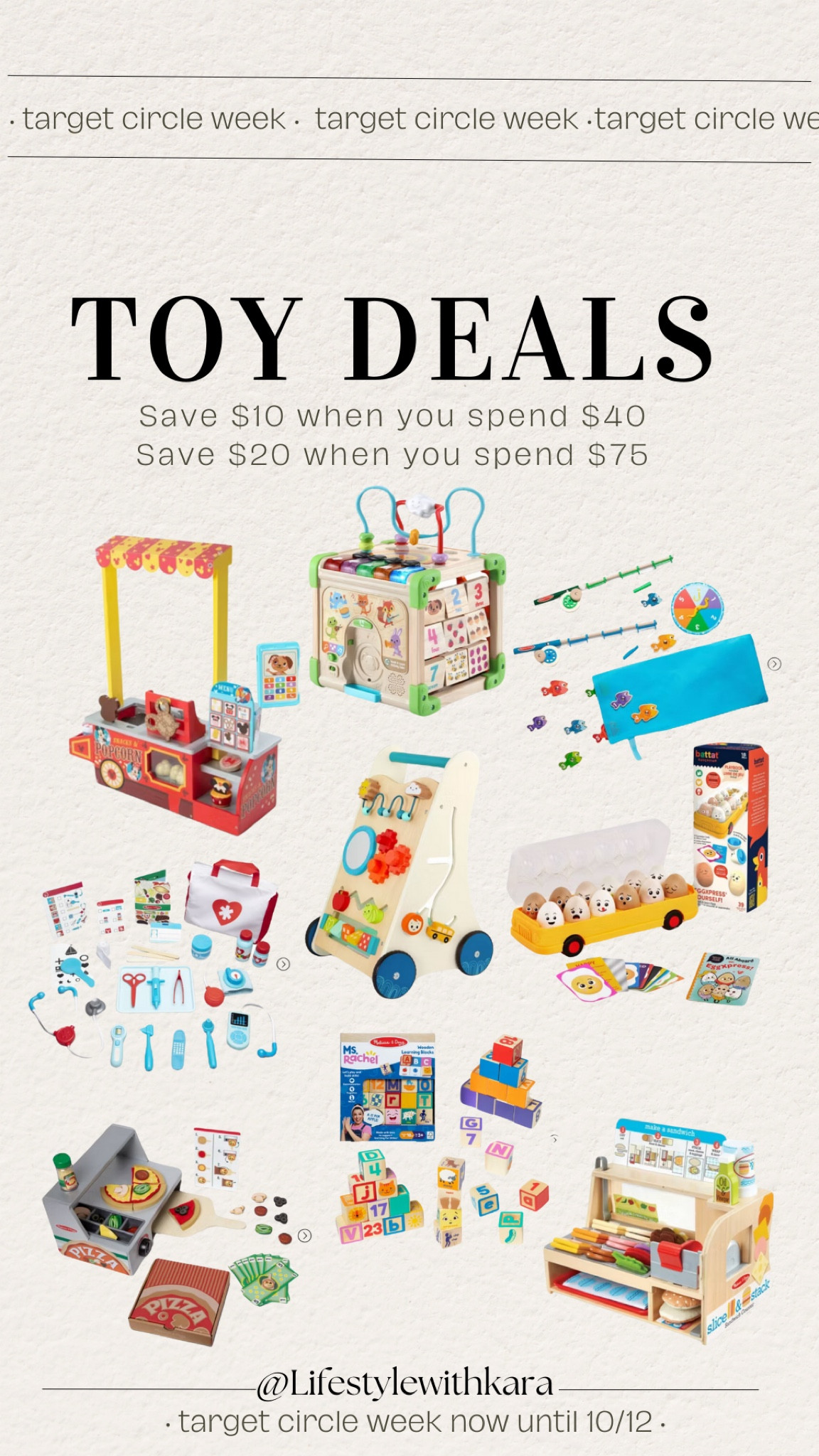 Lots of toy deals including our personal fav Melissa and Doug toys these prices are so gooood!! 

#LTKBaby #LTKGiftGuide #LTKFamily