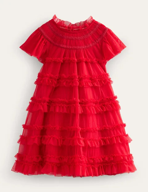 Tulle Tiered Dress | Boden (US)
