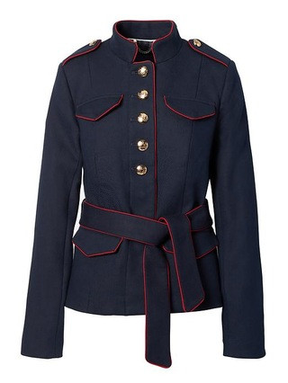 Banana Republic x Olivia Palermo | Belted Military Jacket | Banana Republic US