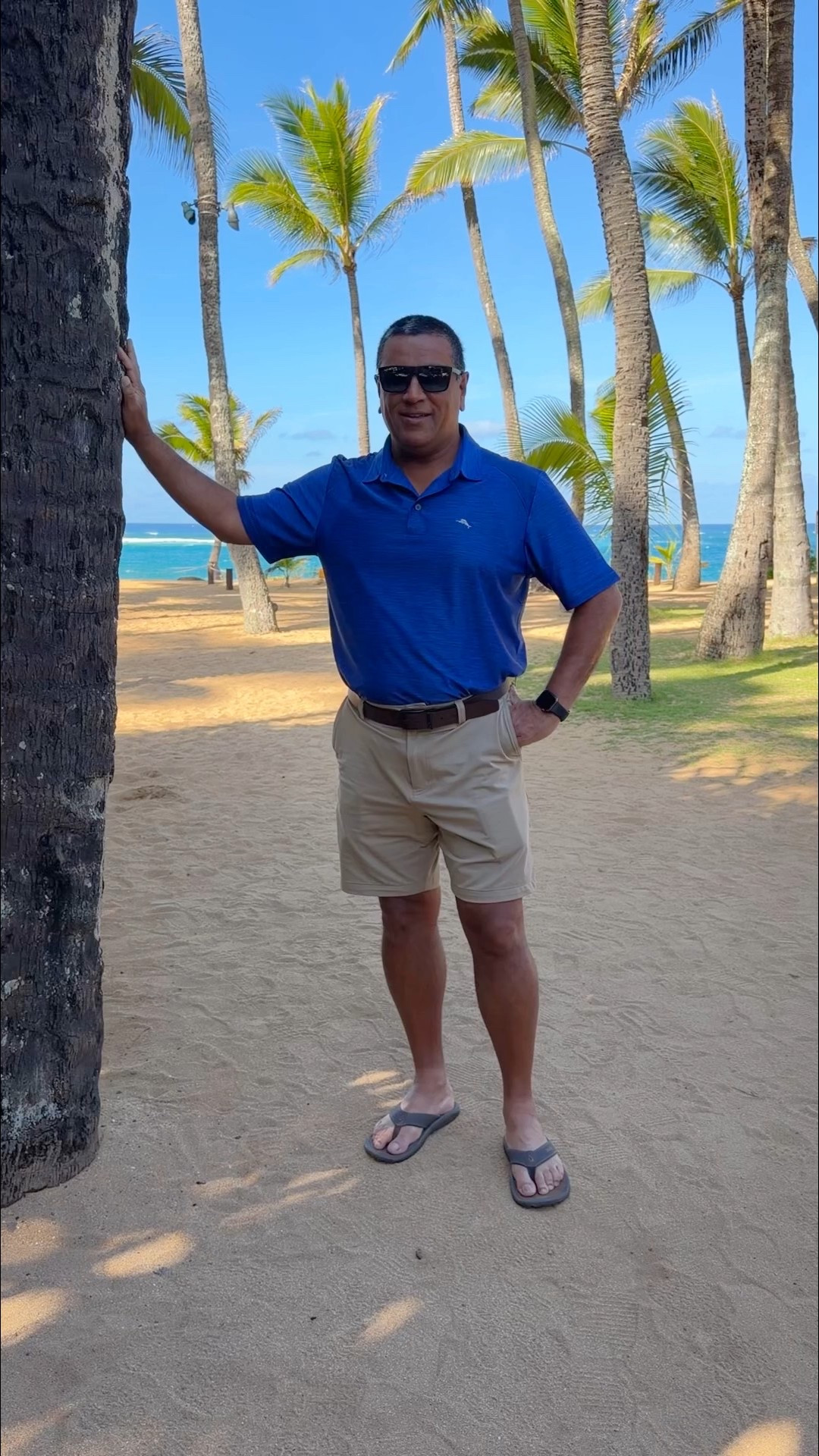 Gift ideas for him! Perfect for your husband, son, dad, father in law, brother or friend. Great basics for the golfer or for everyday wear. Here’s what my husband wore in Maui Hawaii:

Tommy Bahama polo shirt, Travis Mathew khaki shorts, Olukai flip flop sandals, Maui Jim sunglasses. 

#LTKGiftGuide #LTKMens #LTKTravel