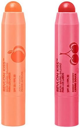 Revlon Kiss Lip Balm Juicy Peach & Sweet Cherry | Amazon (US)