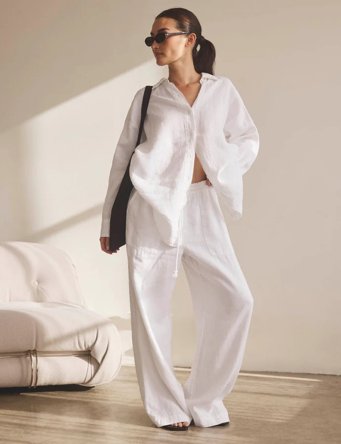 Stella Linen Button Down | Splendid