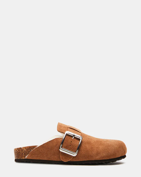 SAM FAUX FUR TAN SUEDE | Steve Madden (US)