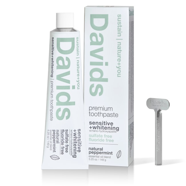Davids Sensitive Whitening Nano-Hydroxyapatite Toothpaste | Grove