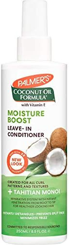 Palmer's Coconut Oil Formula Moisture Boost Leave-In Conditioner Spray, Instantly Detangle, Hydra... | Amazon (US)