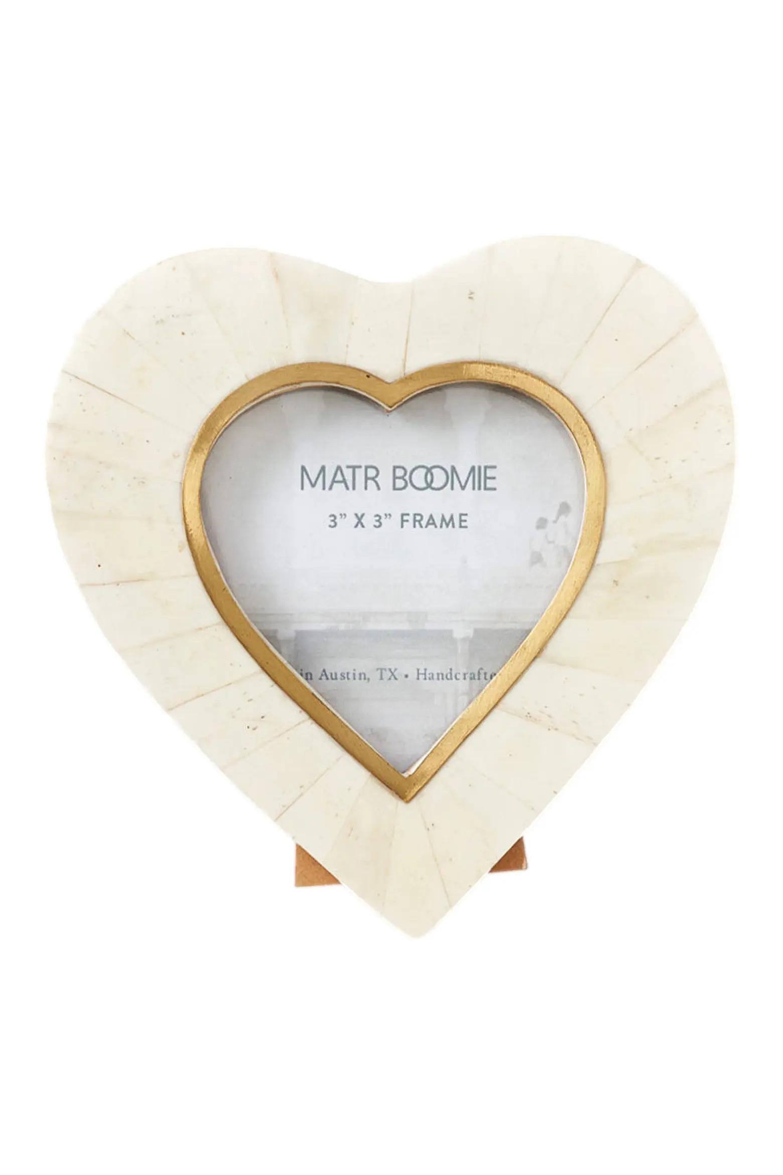 Mukhendu Heart 3x3 Cream Picture Frame - Handmade | Nordstrom | Nordstrom