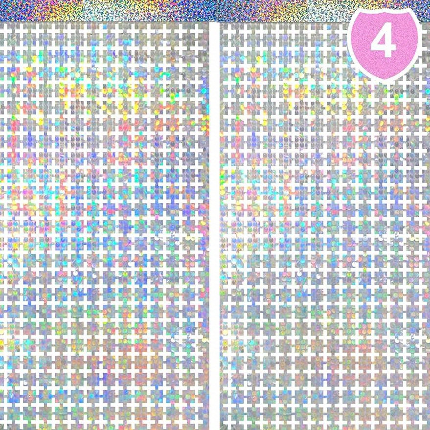 Disco Foil Curtain Silvery Metallic Backdrop Birthday - Temu | Temu Affiliate Program