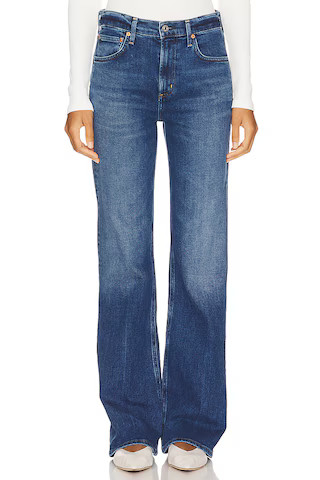 Vidia Mid Rise Boot Jeans in Sutherland | Revolve Clothing (Global)