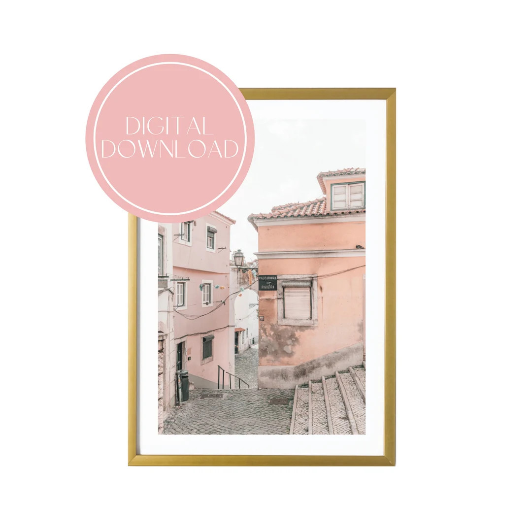 Portugal Digital Download Printable Art Aesthetic Print Travel - Etsy | Etsy (US)