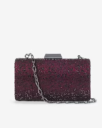 White House Black Market Embellished Box Clutch | White House Black Market
