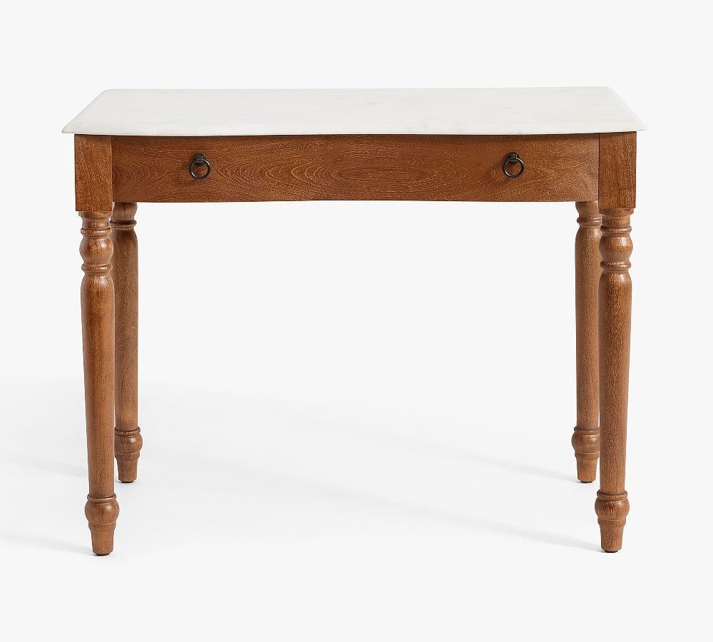 Scarlett Marble Writing Desk (39") | Pottery Barn (US)