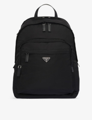Re-Nylon nylon and leather backpack | Selfridges