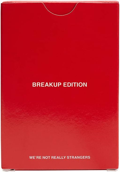 Breakup Edition by We’re Not Really Strangers - A Card Game and Guide Designed to Help You Get ... | Amazon (US)