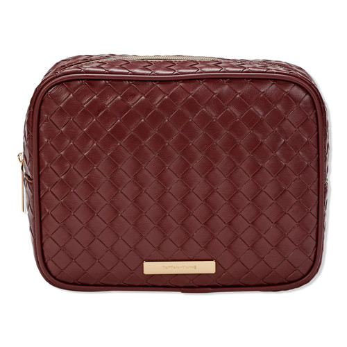 Burgundy Single Zip Organizer | Ulta