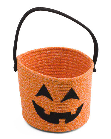9.5in Jolly Jack Basket With Top Handle | TJ Maxx