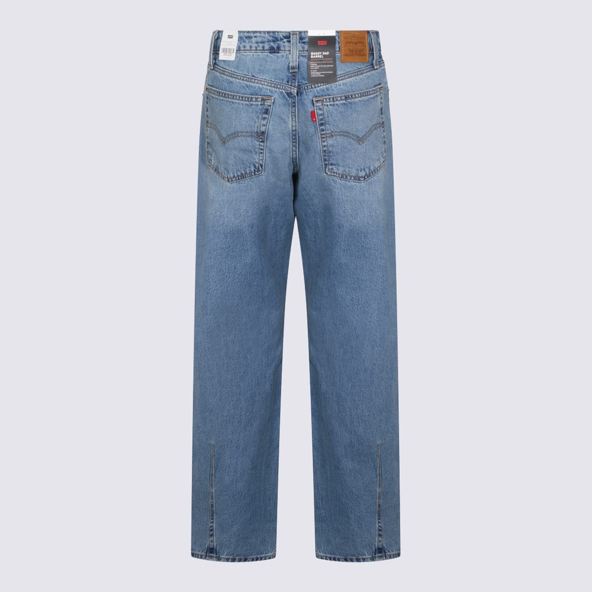 Levi's Light Blue Cotton Baggy Dad Barrel Jeans | Italist.com US