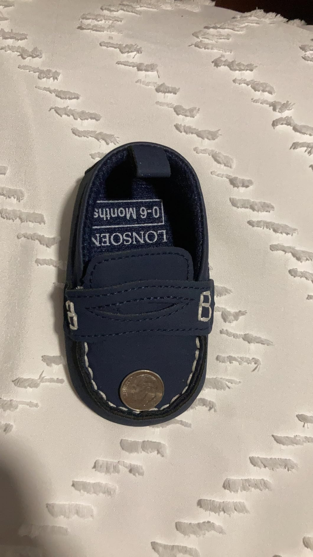 LONSOEN Baby Boys Girls Penny Loafers Infant Toddler Moccasins Soft Soles Dress Shoes | Amazon (US)