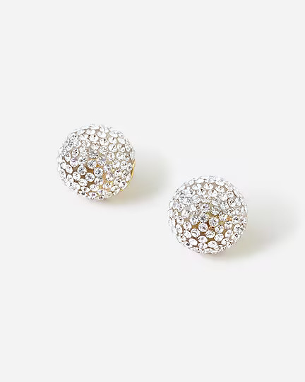 Crystal ball earrings | J. Crew US