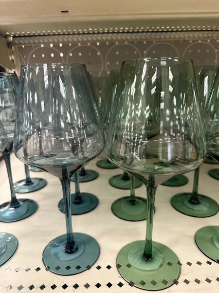 Cute Target finds: stemmed wine glasses in spring colors!

#LTKhome #LTKfindsunder50 #LTKSeasonal