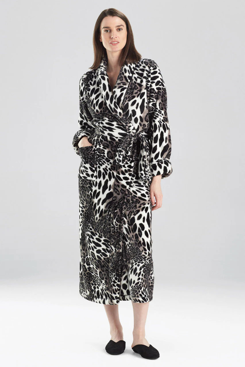 Plush Leopard Robe | Natori