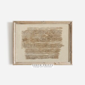 PRINTABLE Antique Tapestry Art Vintage Neutral Embroidery Wall Decor Downloadable Digital Art 5-1... | Etsy (US)