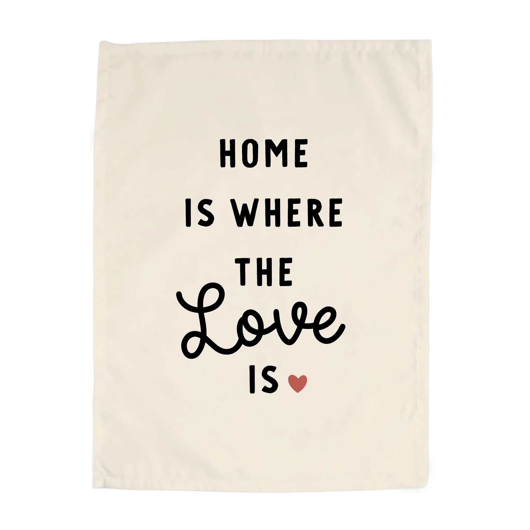 {Neutral} Home Is Where The Love Is Banner | Hunny Prints