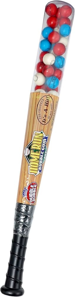 Double Bubble Gumball Home Run Baseball Bat | Amazon (US)