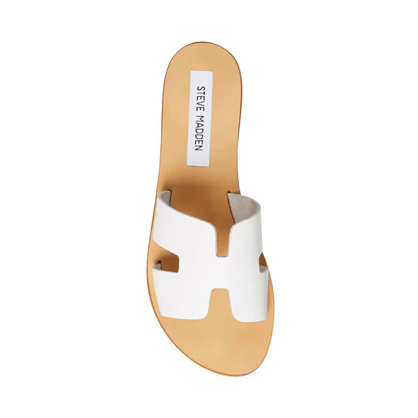 GREECE WHITE LEATHER | Steve Madden (US)