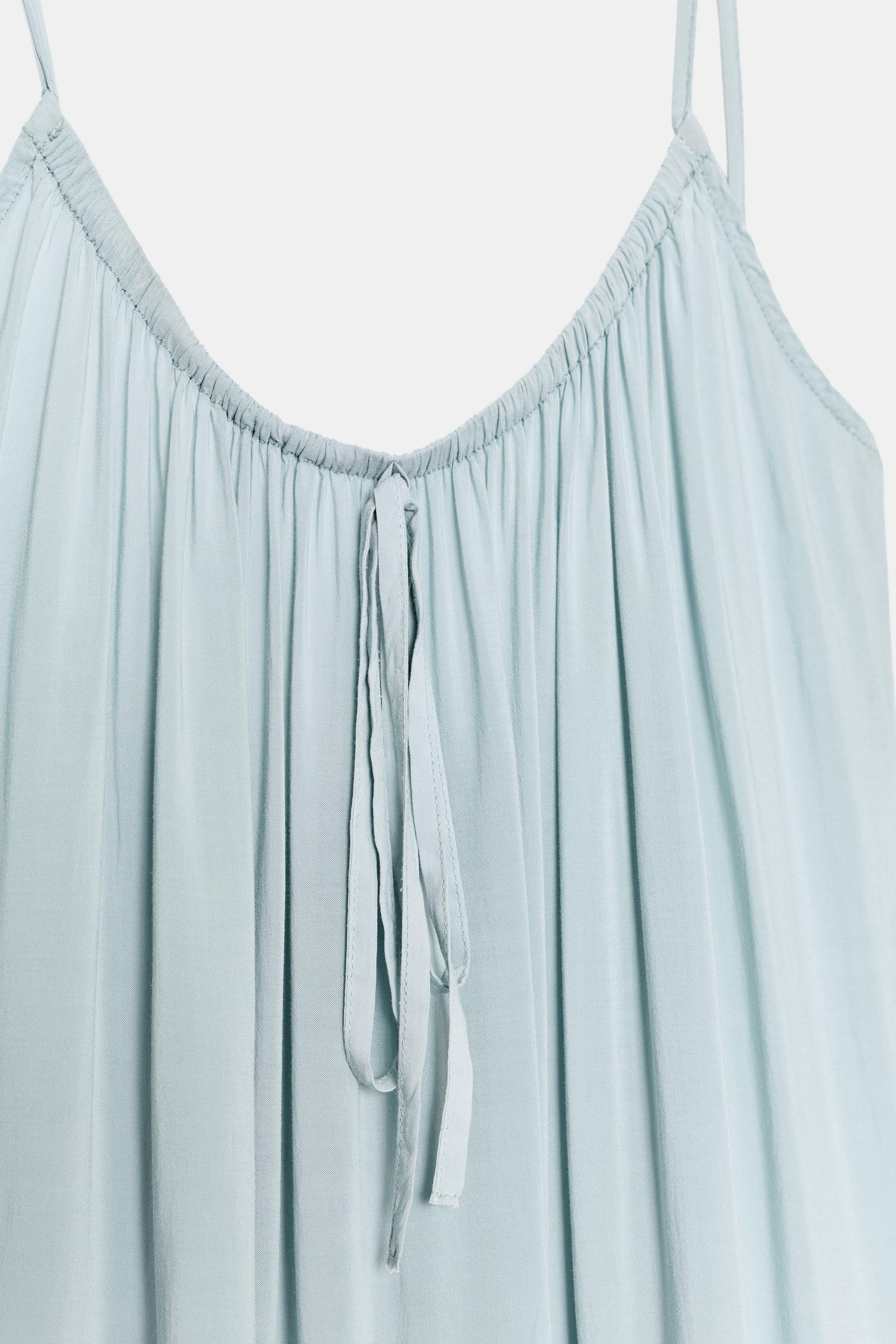 FLOWY RUFFLE MINI DRESS | Zara US