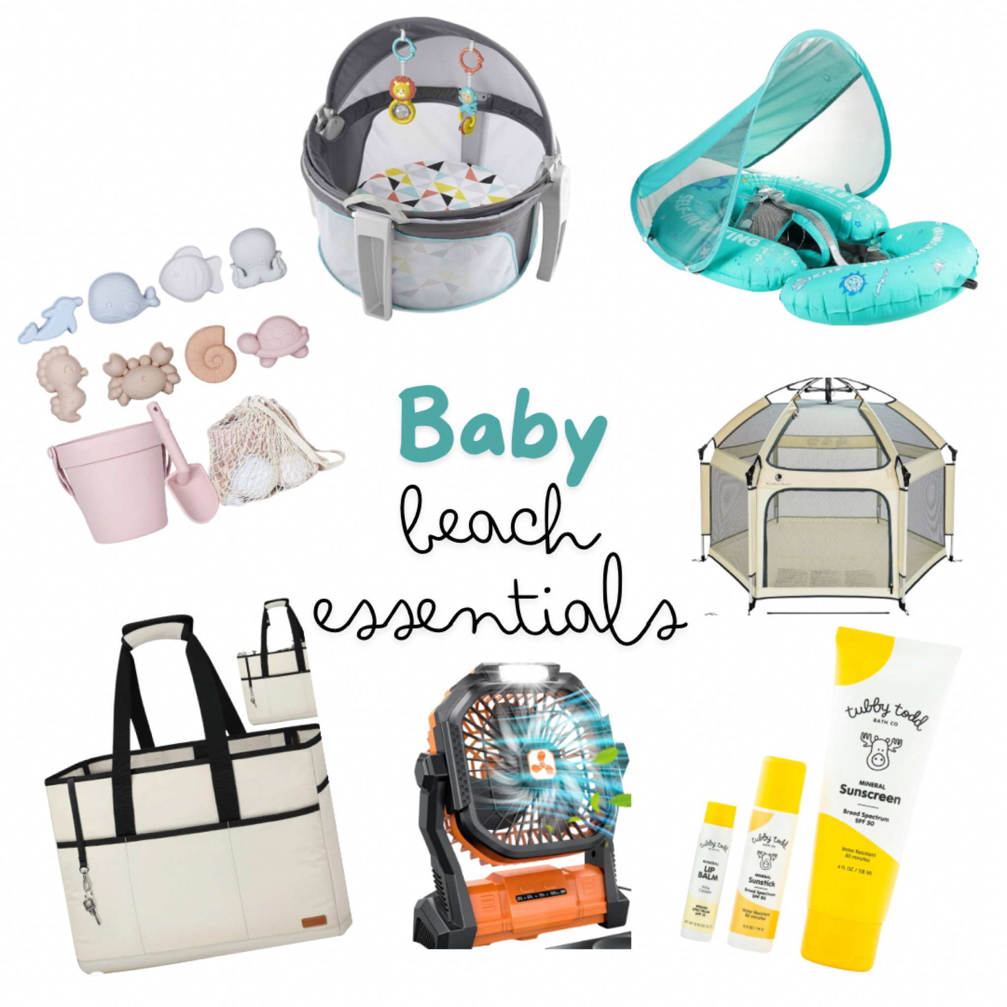 Beach essentials with a baby 

#LTKTravel #LTKSwim #LTKBaby