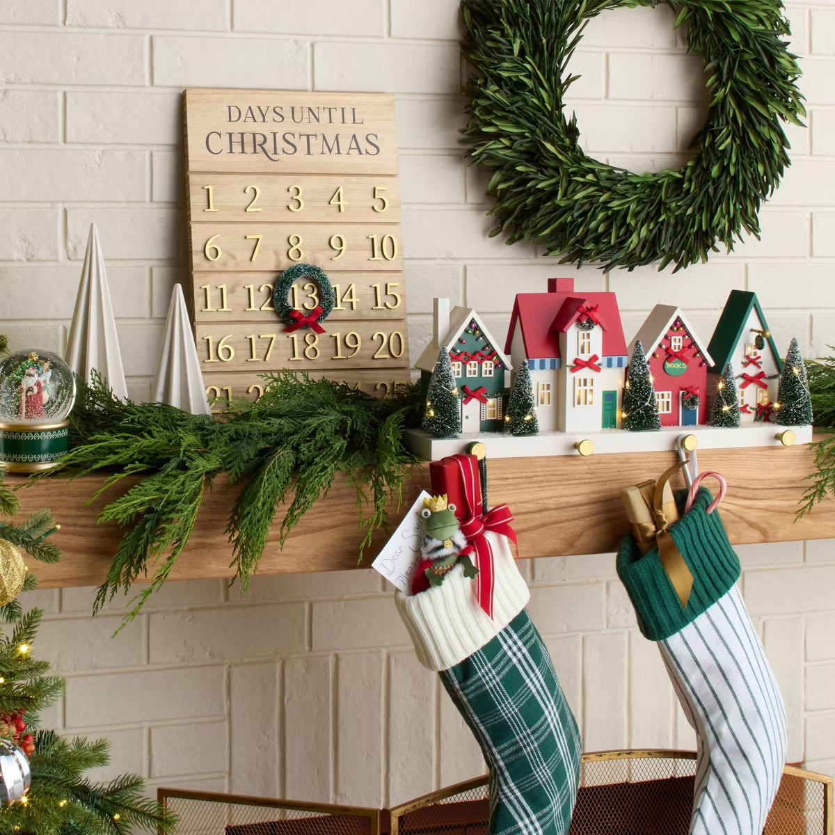 Wooden Christmas Countdown Calendar - Threshold™ | Target