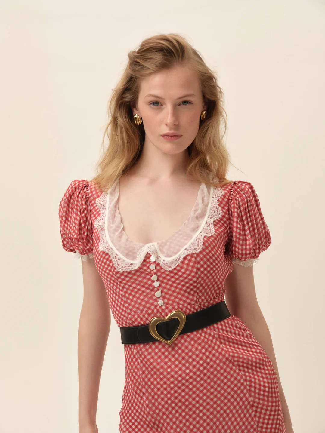 Heart Buckle Belt | For Love & Lemons