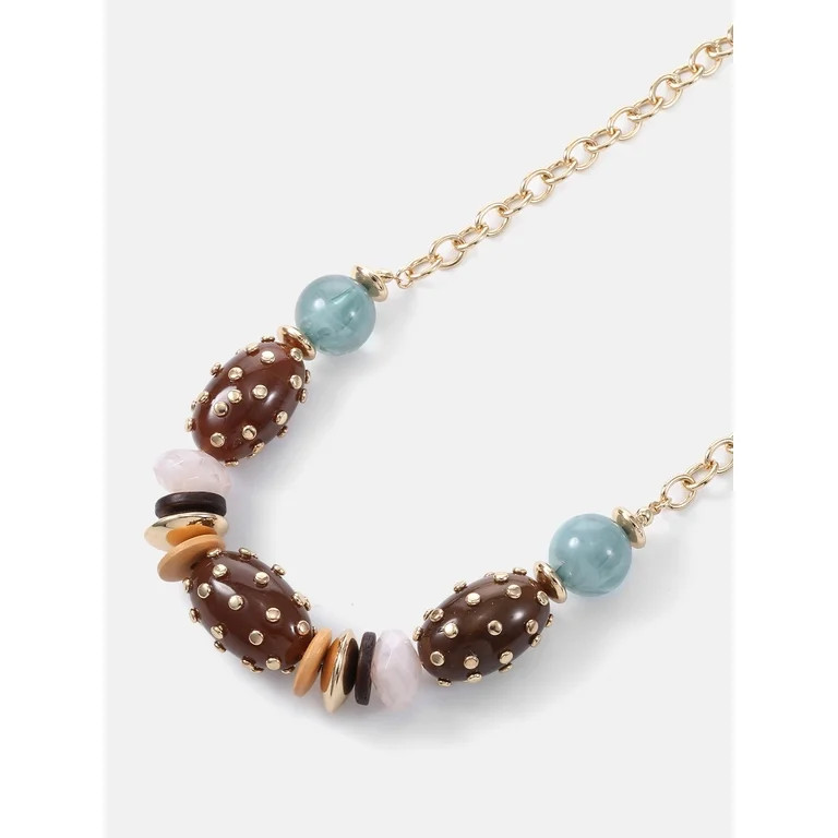 Scenario Beaded Statement Necklace | Walmart (US)