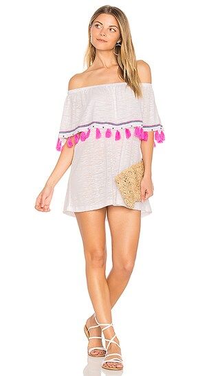 Pitusa Ibiza Mini Dress in White | Revolve Clothing
