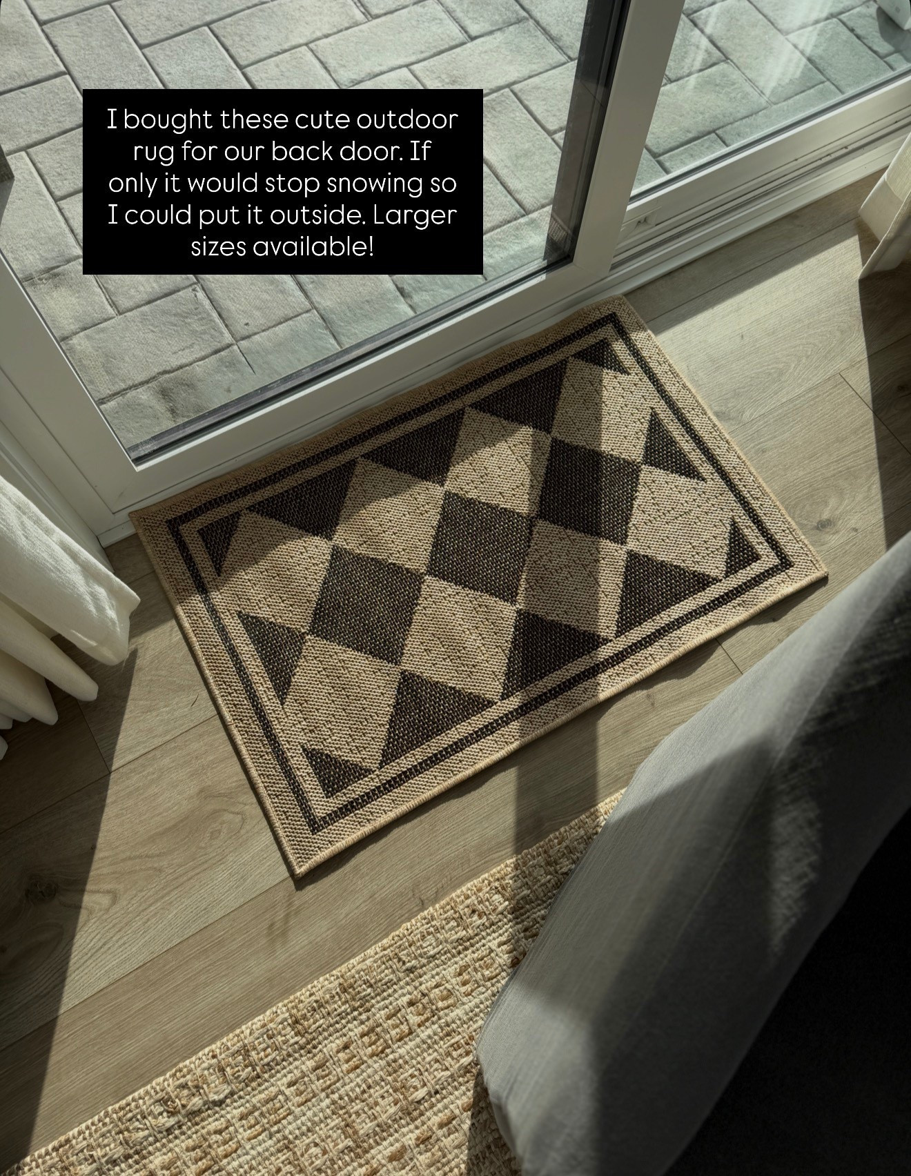 Another new outdoor rug! I bought this for our back patio, if only the weather warms up 🫣

#LTKHome #LTKSaleAlert