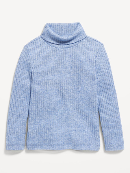 Cozy-Knit Turtleneck Top for Toddler Girls | Old Navy (US)