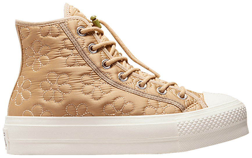Wmns Chuck Taylor All Star Lift Platform High 'Quilted' | GOAT